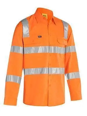 Bisley Workwear Taped Biomotion Cool Lightweight  Hi Vis Shirt -BS6016T Metro Workwear.