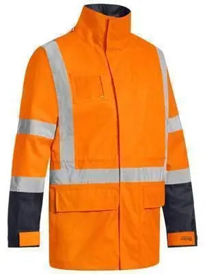 Bisley Workwear Taped Ttmc-w 5 In 1 Rain Jacket (Waterproof) BJ6377HT Metro Workwear.
