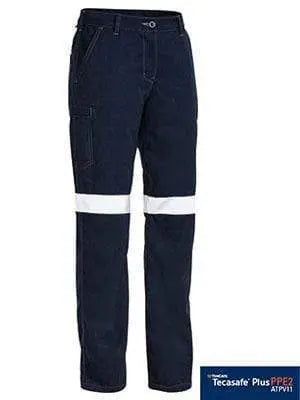 Bisley Workwear Women's Tencate Tecasafe® Plus 700 Taped Fr Cargo Pant BPL8092T Metro Workwear.
