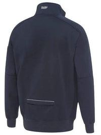 Bisley 1/4 Zip Work Fleece Pullover BK6924 Metro Workwear.