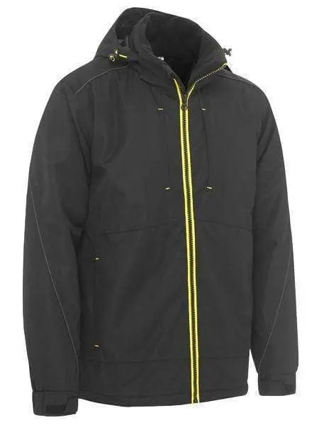 Bisley Flex & Move™ Heavy Duty Wet Weather Dobby Jacket BJ6943 Metro Workwear.