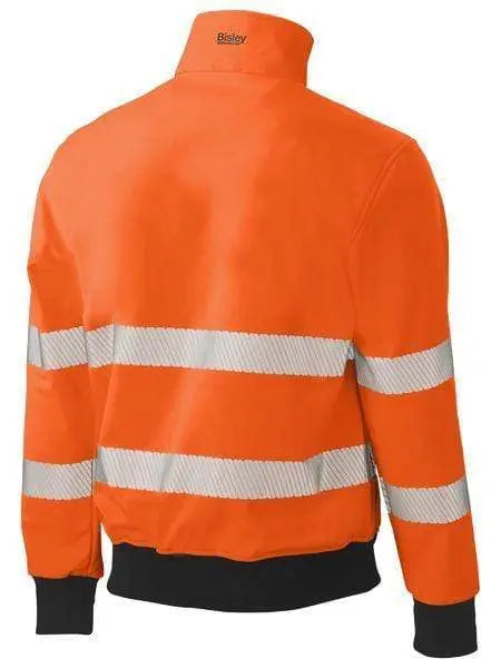 Bisley Taped Hi Vis Soft Shell Bomber Jacket BJ6979T Metro Workwear.