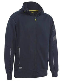 Bisley Zip-front Work Fleece Hoodie BK6925 Metro Workwear.