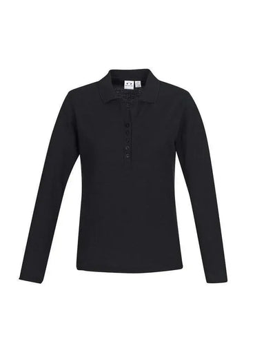 Biz Collection Crew Women's Long Sleeve Polo P400LL