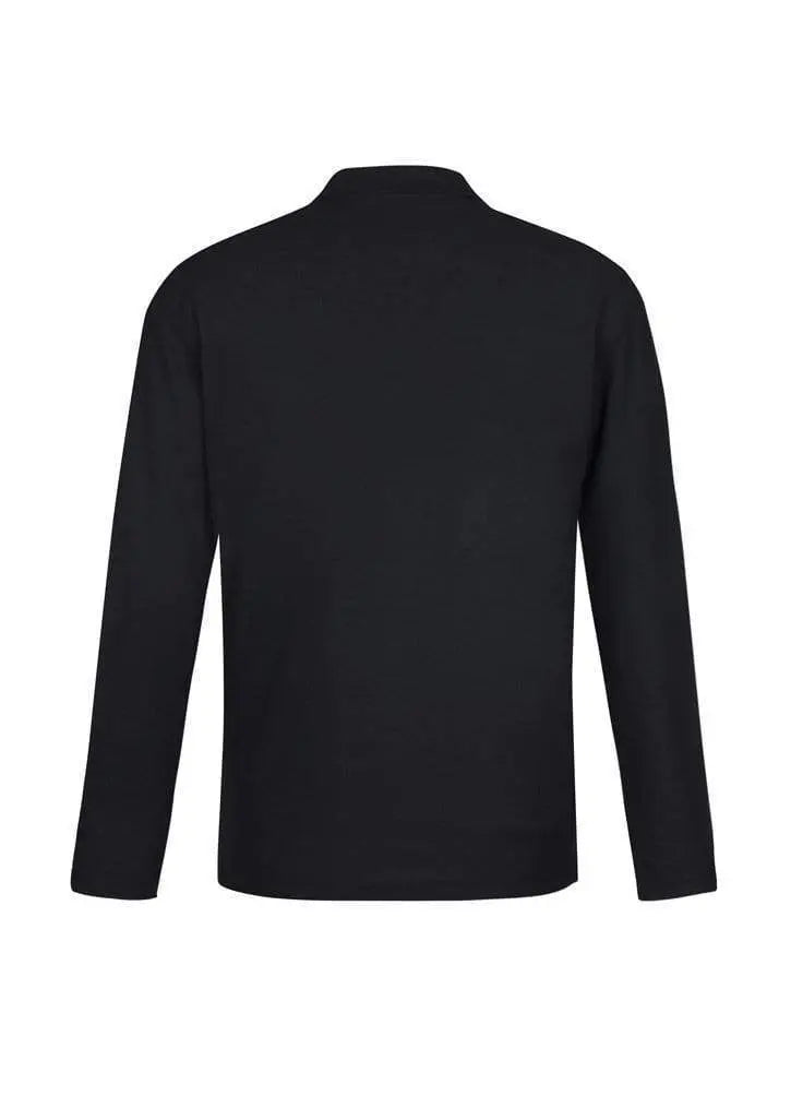 Biz Care Casual Wear Biz Collection Crew Mens L/S Polo P400ML
