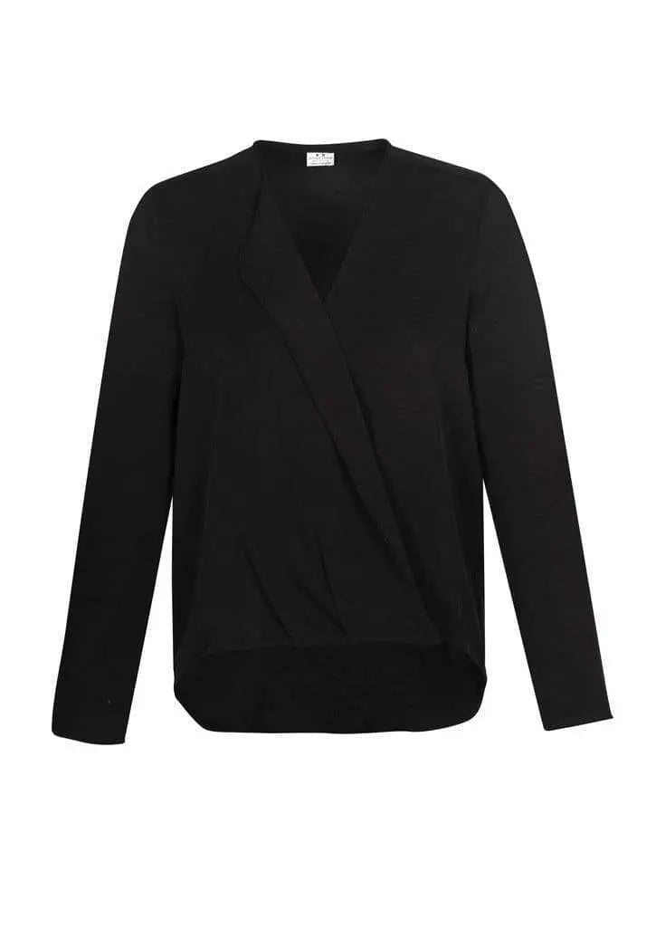 Biz Collection Lily Ladies Hi-Lo Blouse S014LL Metro Workwear.