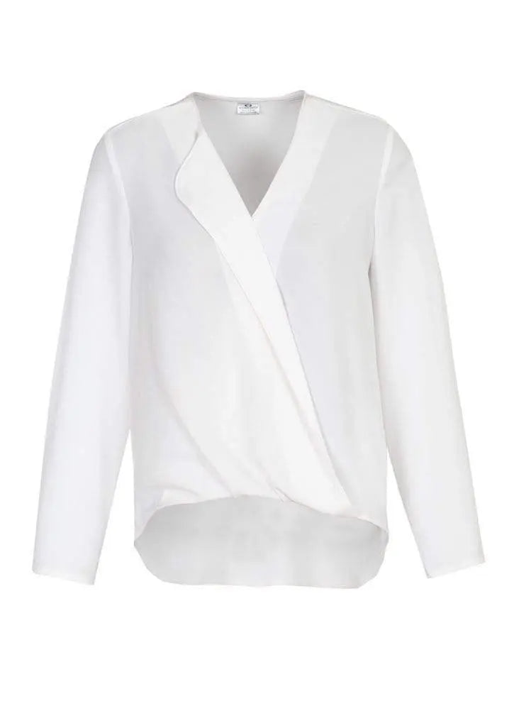 Biz Collection Lily Ladies Hi-Lo Blouse S014LL Metro Workwear.