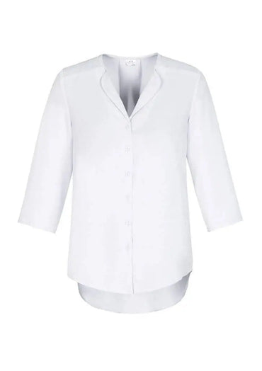 Biz Collection Lily Ladies Longline Blouse S015LT Metro Workwear.