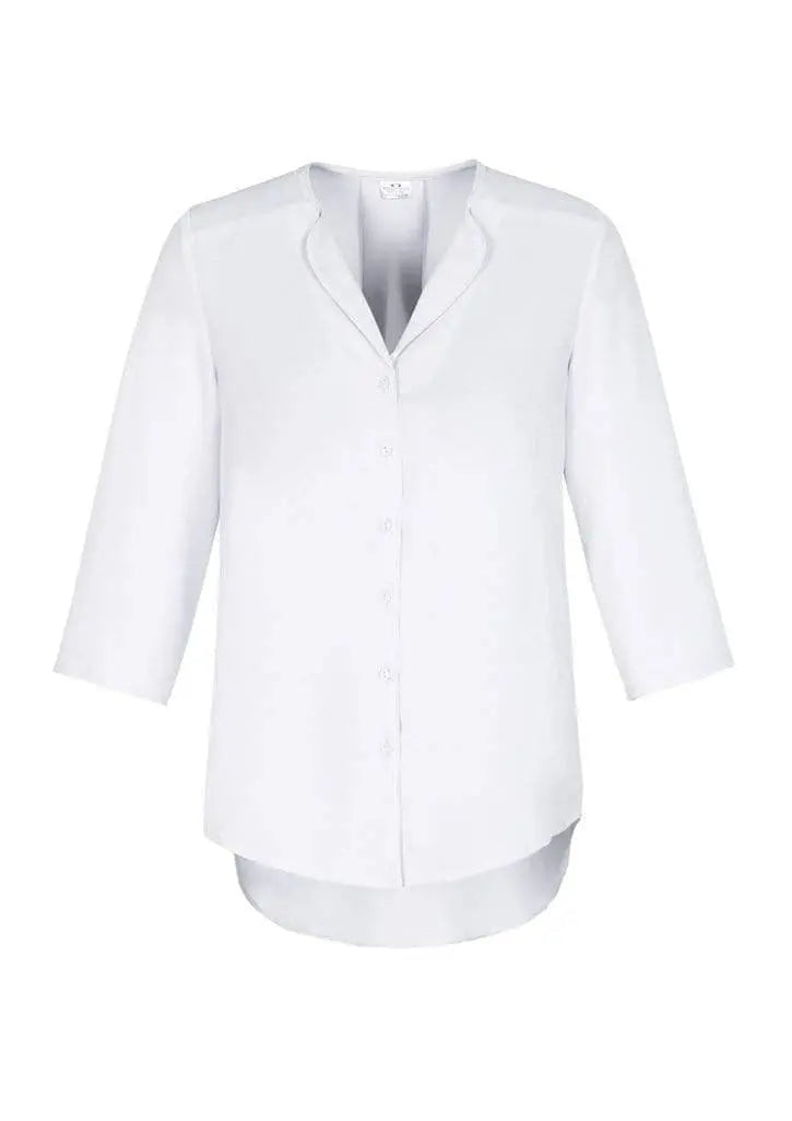 Biz Collection Lily Ladies Longline Blouse S015LT Metro Workwear.