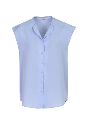Biz Collection Lily Ladies S/S Blouse S013LS Metro Workwear.