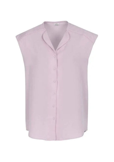 Biz Collection Lily Ladies S/S Blouse S013LS Metro Workwear.