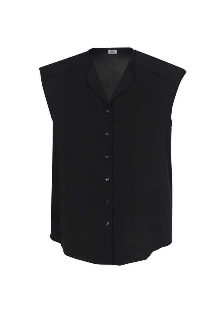 Biz Collection Lily Ladies S/S Blouse S013LS Metro Workwear.