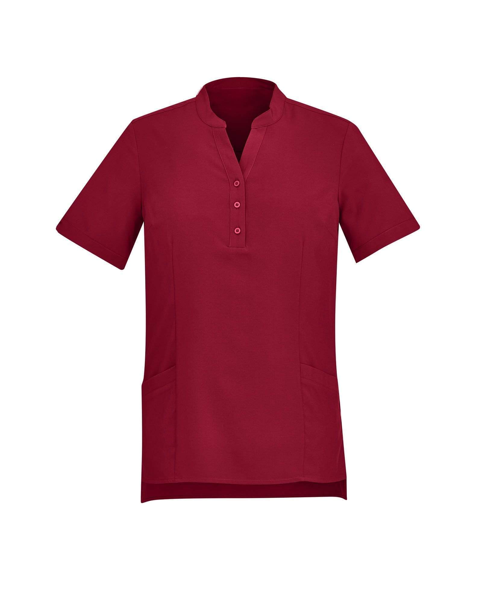 Biz Care Womens Florence Easy Stretch Tunic CS949LS Metro Workwear.