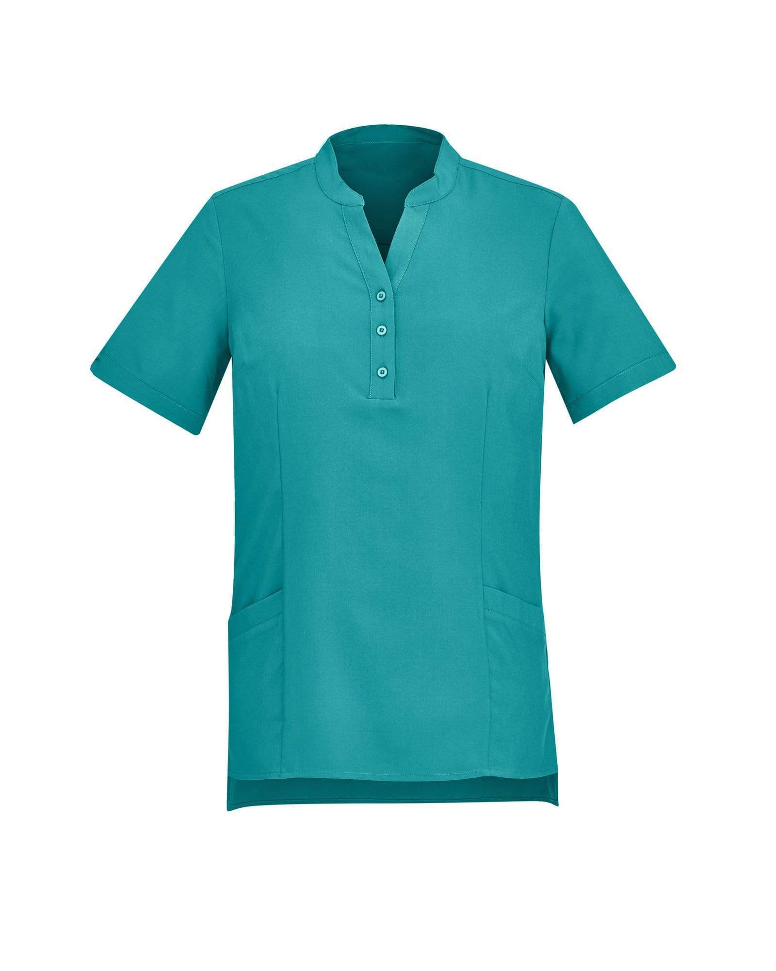Biz Care Womens Florence Easy Stretch Tunic CS949LS Metro Workwear.