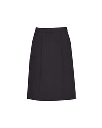 Biz Care Womens Comfort Waist Cargo Doctor Nurse Skirt CL956LS Metro Workwear.