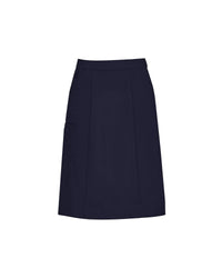 Biz Care Womens Comfort Waist Cargo Doctor Nurse Skirt CL956LS Metro Workwear.