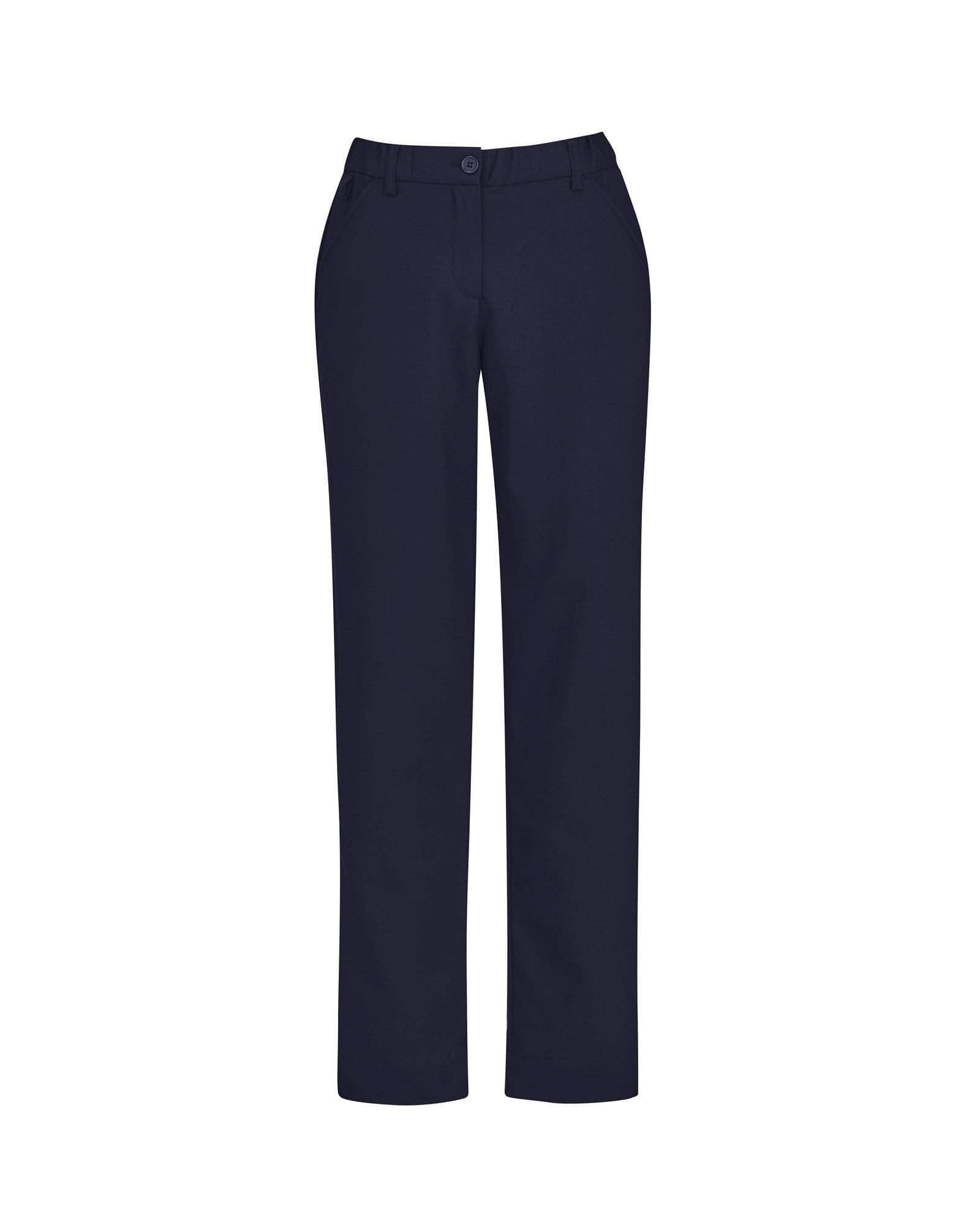 Biz Care Womens Comfort Waist Straight Leg Pant CL955LL Metro Workwear.