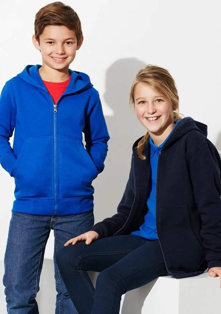 Biz Collection Kid’s Crew Zip Hoodie SW762K Metro Workwear.