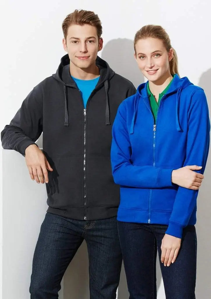 Biz Collection Men’s Crew Zip Hoodie Sw762m Metro Workwear.