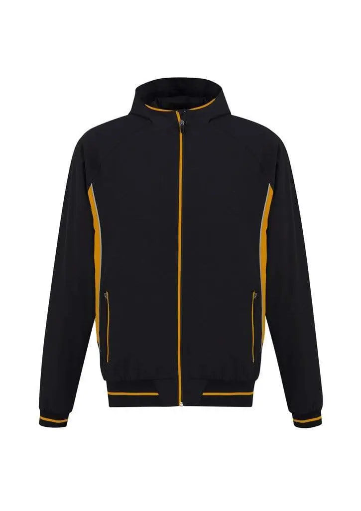 Biz Collection Active Wear Black/Gold / XS Biz Collection Titan Mens Team Jacket J920M