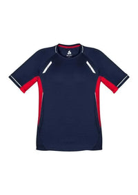 Biz Collection Casual Wear Navy/Red/Silver / S Biz Collection Men’s Renegade Tee T701MS