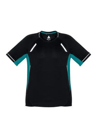 Biz Collection Casual Wear Black/Teal/Silver / S Biz Collection Men’s Renegade Tee T701MS