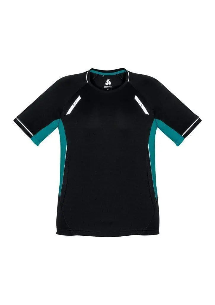 Biz Collection Casual Wear Black/Teal/Silver / S Biz Collection Men’s Renegade Tee T701MS
