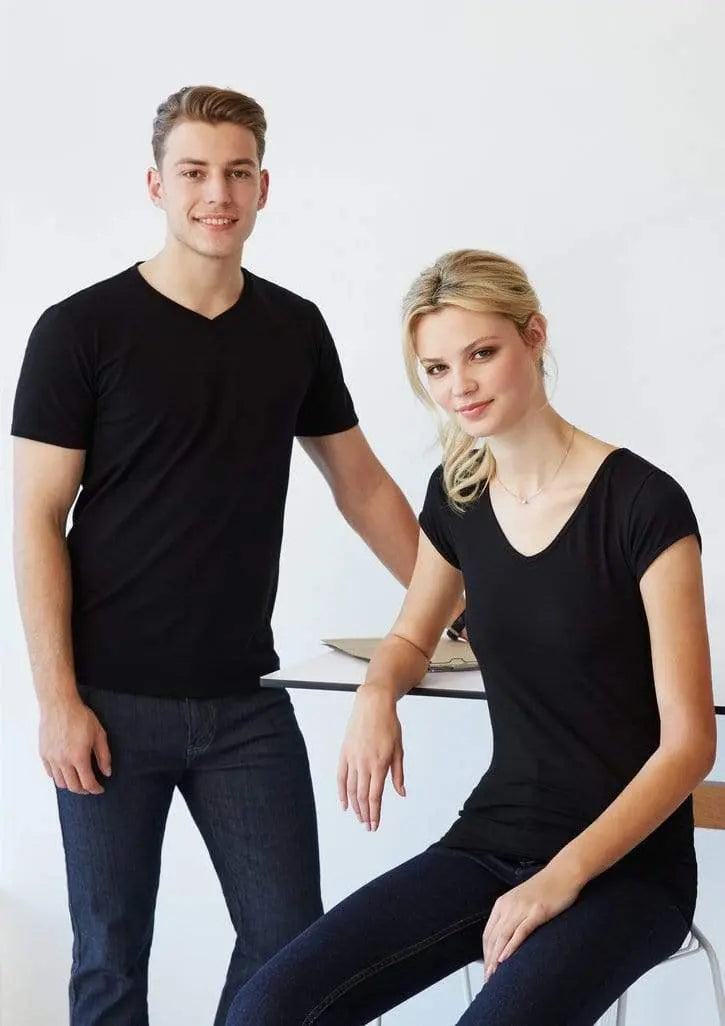 Biz Collection Men’s Viva Tee T403M Metro Workwear.