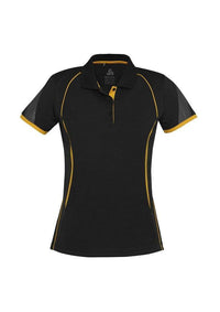 Biz Collection Razor Ladies Polo P405LS Metro Workwear.