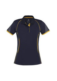 Biz Collection Razor Ladies Polo P405LS Metro Workwear.