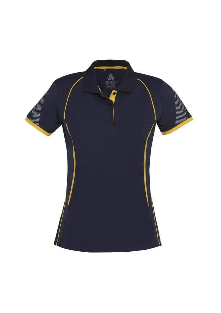 Biz Collection Women's Razor Polo Shirt P405LS