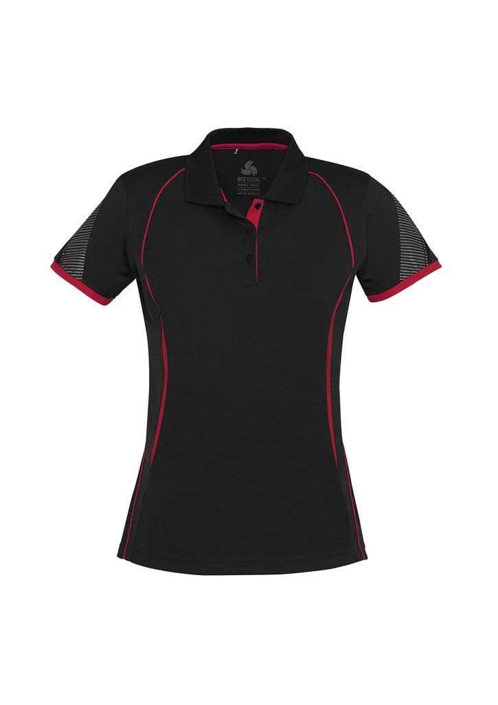 Biz Collection Razor Ladies Polo P405LS Metro Workwear.