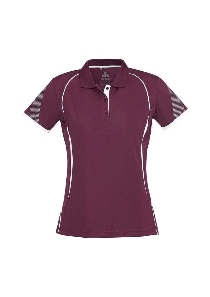 Biz Collection Women's Razor Polo Shirt P405LS