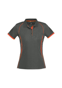 Biz Collection Razor Ladies Polo P405LS Metro Workwear.