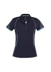 Biz Collection Razor Ladies Polo P405LS Metro Workwear.