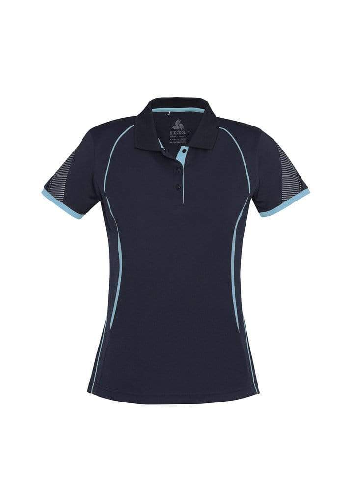 Biz Collection Razor Ladies Polo P405LS Metro Workwear.