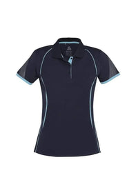 Biz Collection Women's Razor Polo Shirt P405LS