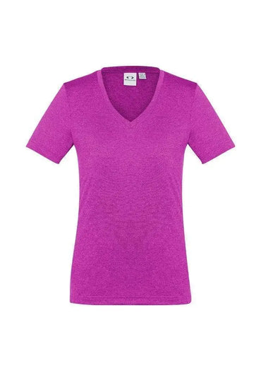Biz Collection Women’s Aero Tee T800LS Metro Workwear.