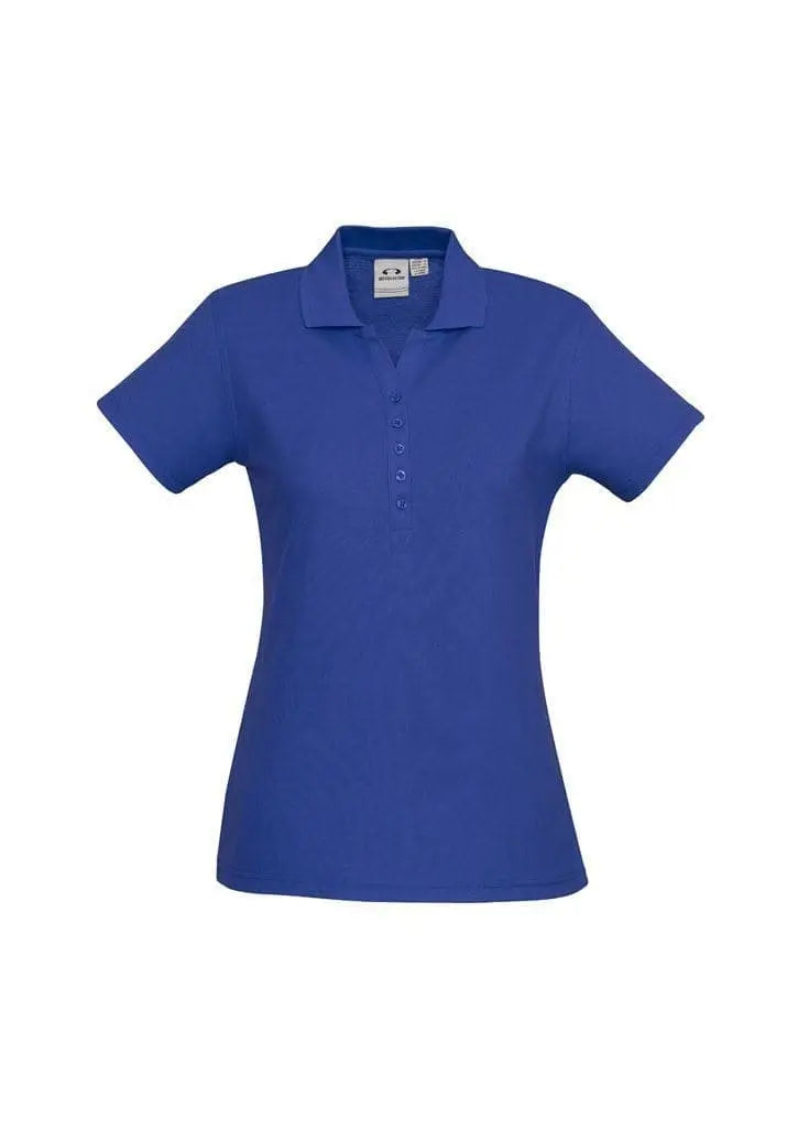 Biz Collection Women’s Crew Polo P400LS Metro Workwear.