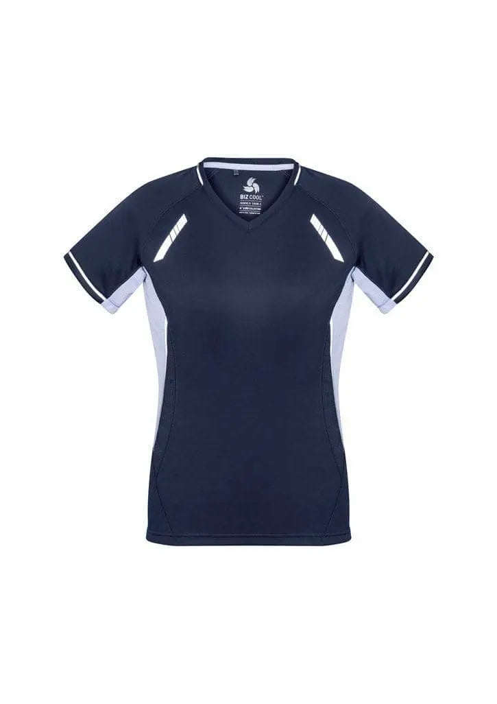Biz Collection Women’s Renegade Tee T701LS Metro Workwear.