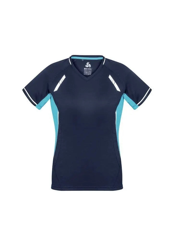 Biz Collection Women’s Renegade Tee T701LS Metro Workwear.