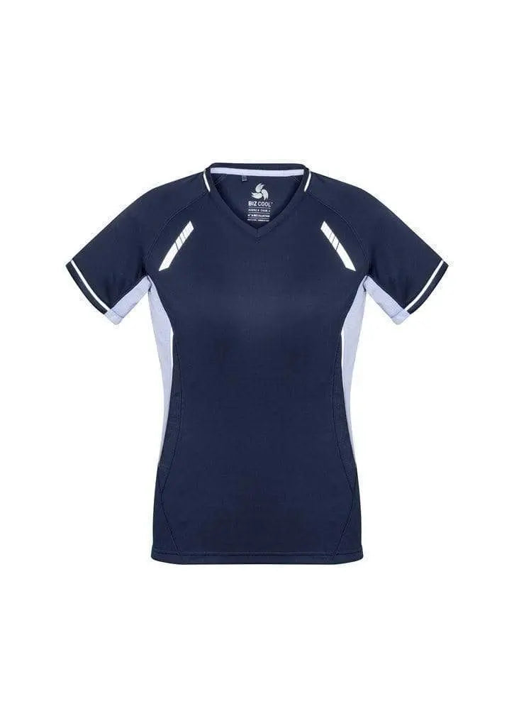 Biz Collection Women’s Renegade Tee T701LS Metro Workwear.