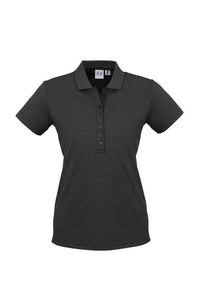 Biz Collection Women’s Shadow Polo Shirt P501LS