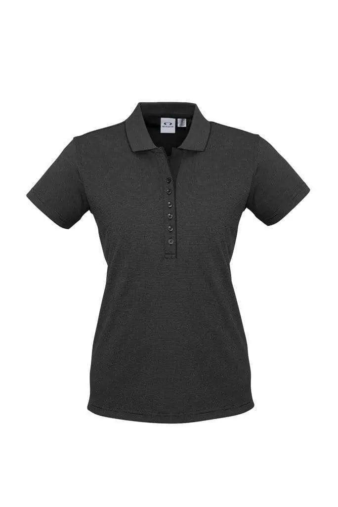 Biz Collection Women’s Shadow Polo P501LS Metro Workwear.