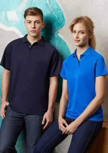 Biz Collection Women’s Sprint Polo P300LS Metro Workwear.