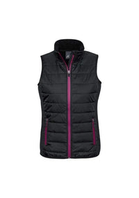 Biz Collection Women’s Stealth Tech Vest J616l Metro Workwear.