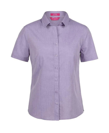 Jb's Classic Short Sleeve Fine Chambray Shirt 4FC1S Metro Workwear.