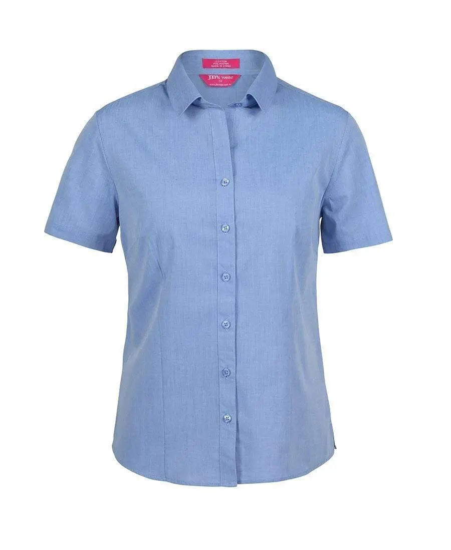 Jb's Classic Short Sleeve Fine Chambray Shirt 4FC1S Metro Workwear.
