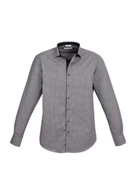 Biz Collection Men’s Edge Long Sleeve Shirt S267ml Metro Workwear.