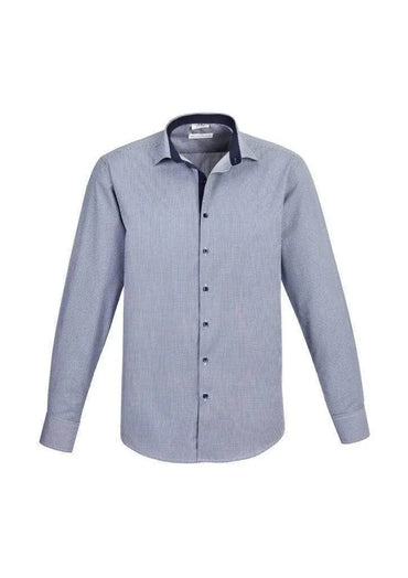 Biz Collection Men’s Edge Long Sleeve Shirt S267ml Metro Workwear.